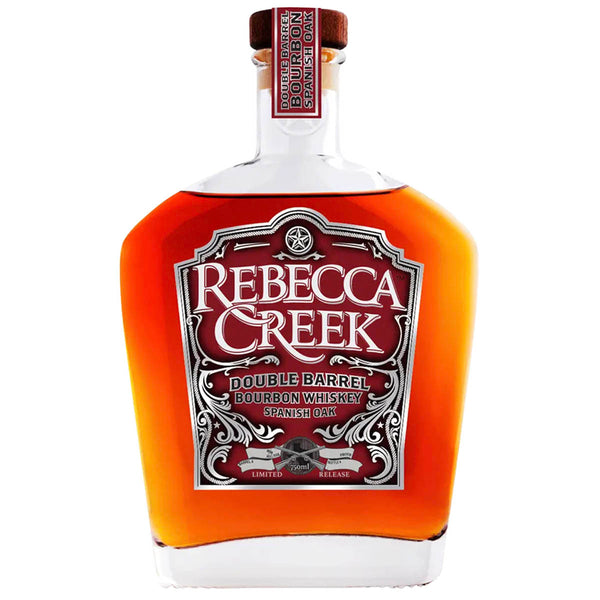 Rebecca Creek Double Barrel Bourbon Whiskey Spanish Oak