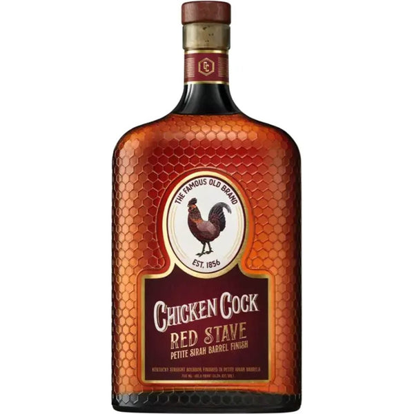 Chicken Cock Red Stave Petite Sirah Barrel Finish Whiskey 750 mL