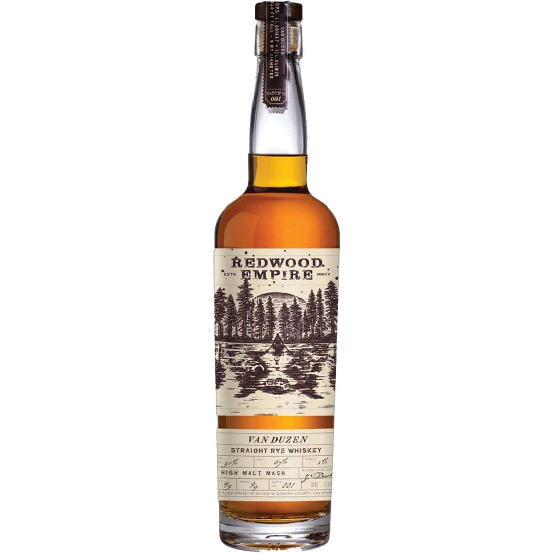 Redwood Empire Van Duzen Straight Rye Whiskey 750 mL