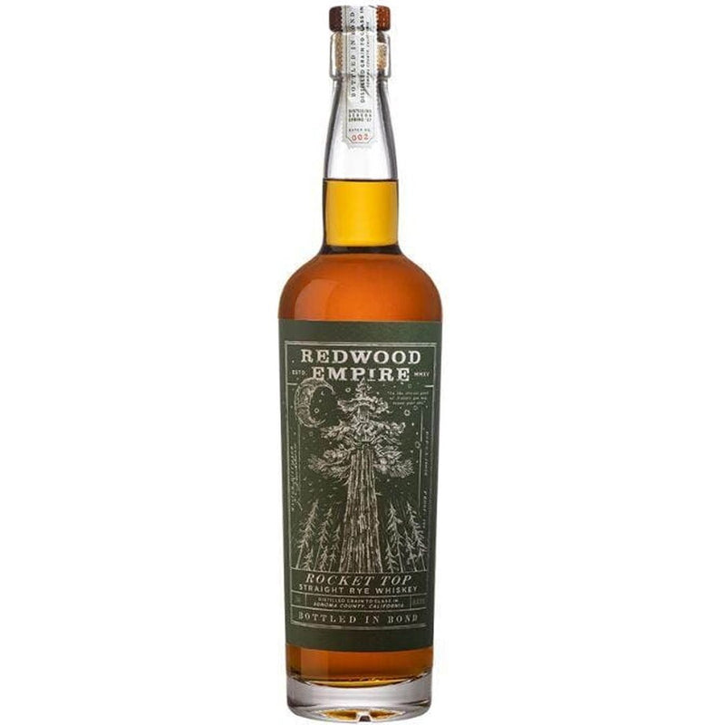 Redwood Empire Rocket Top Straight Rye Whiskey