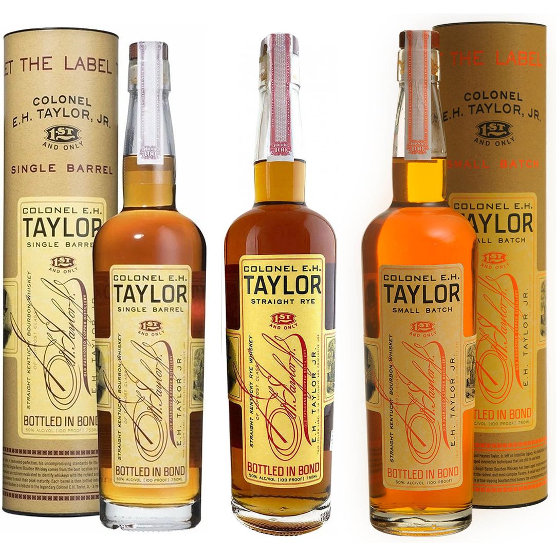 Taylor Rye Logo Buy E.H. Taylor Small Batch, Single Barrel, & Straight Rye Value Bundle ...