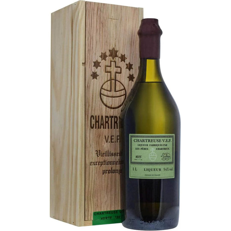 Chartreuse V.E.P. Verte Green Liqueur 1L