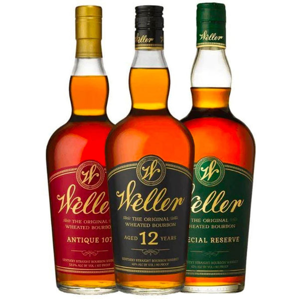 Buy W.L. Weller Special Reserve, 12 Year, & Antique 107 Value