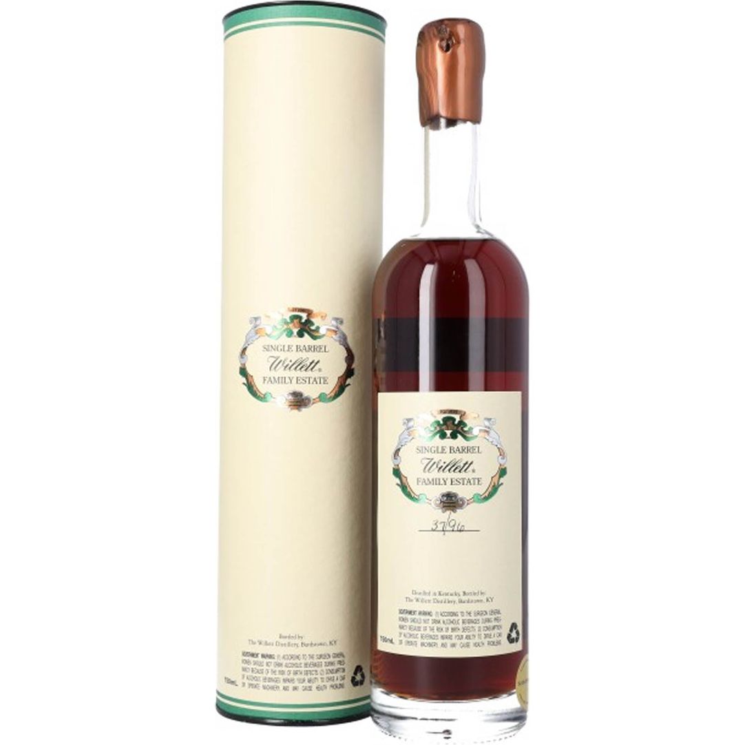 Willett Family Estate Single Barrel 25 Year Old Rye Copper Wax 750 mL