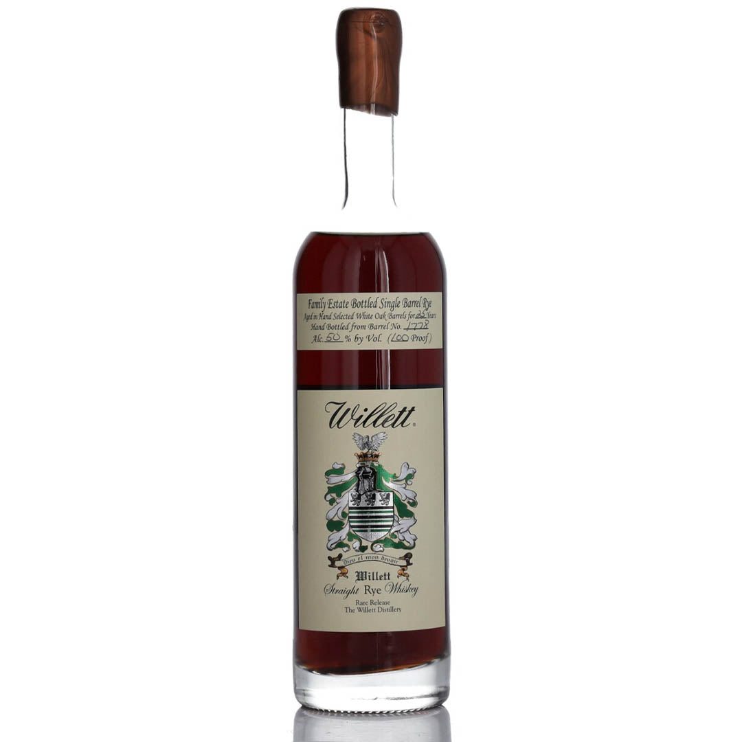 Willett Family Estate Single Barrel 25 Year Rye Copper Wax 750 mL