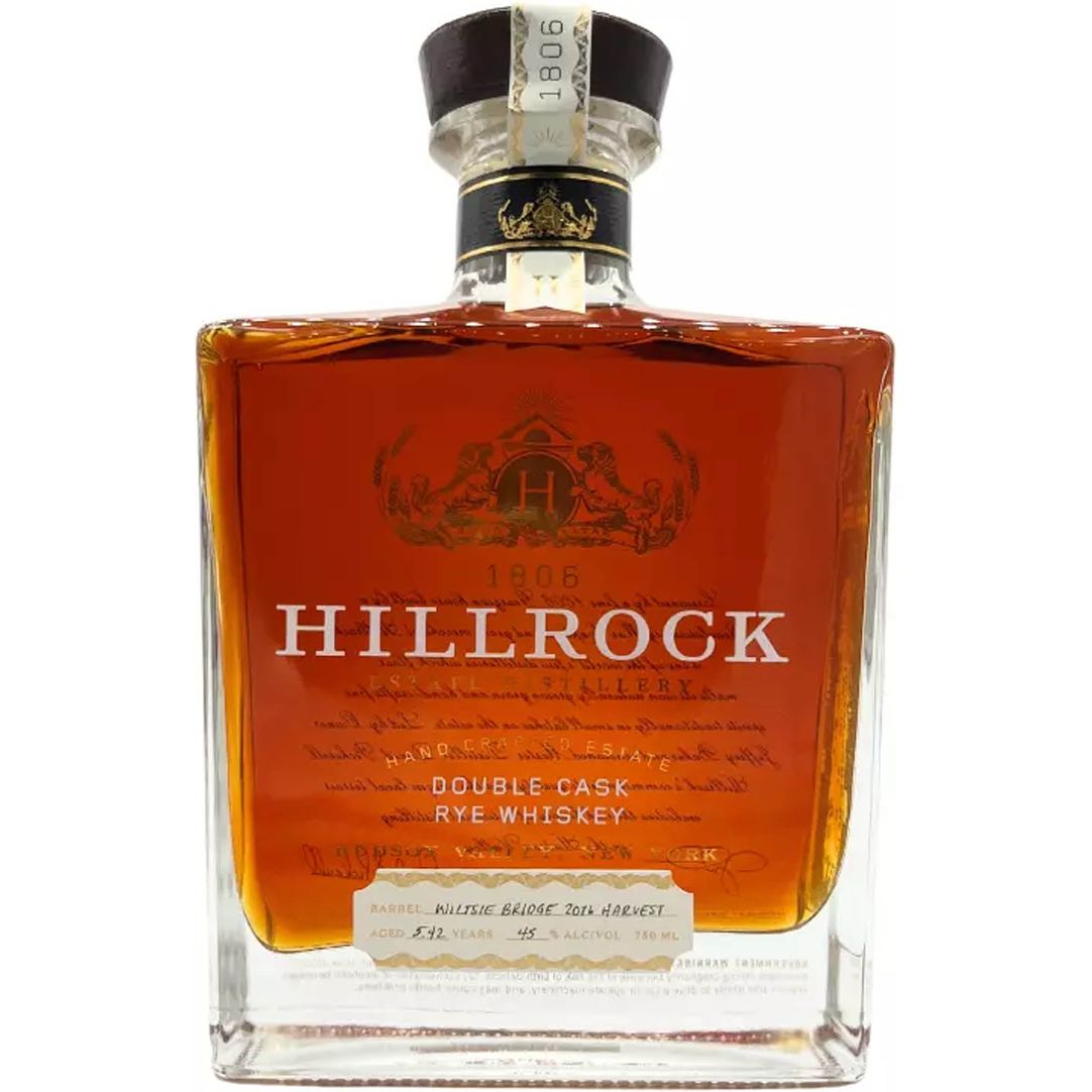 Hillrock Double Cask Rye Whiskey Wiltsie Bridge 750 mL