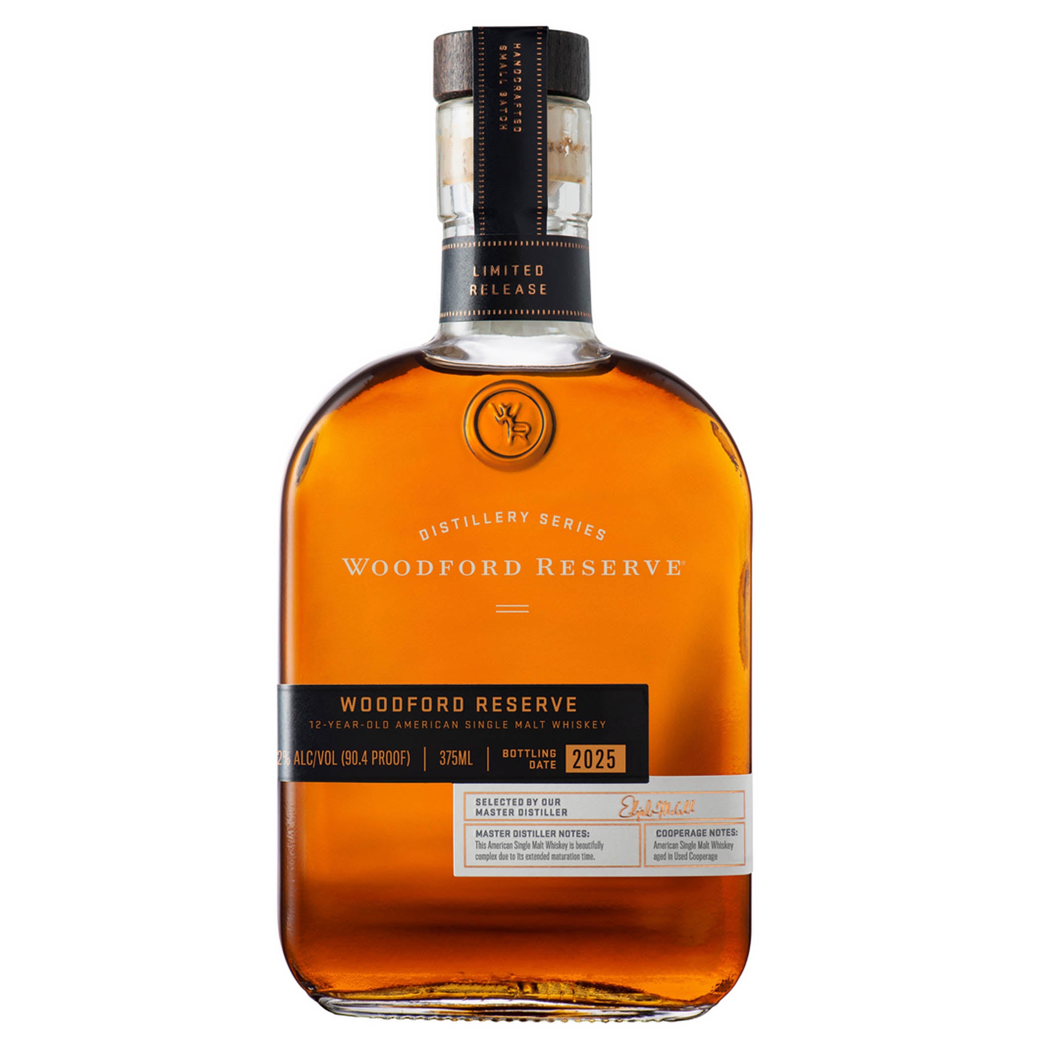 Woodford Reserve 12 Year Single Malt Whiskey 375 mL