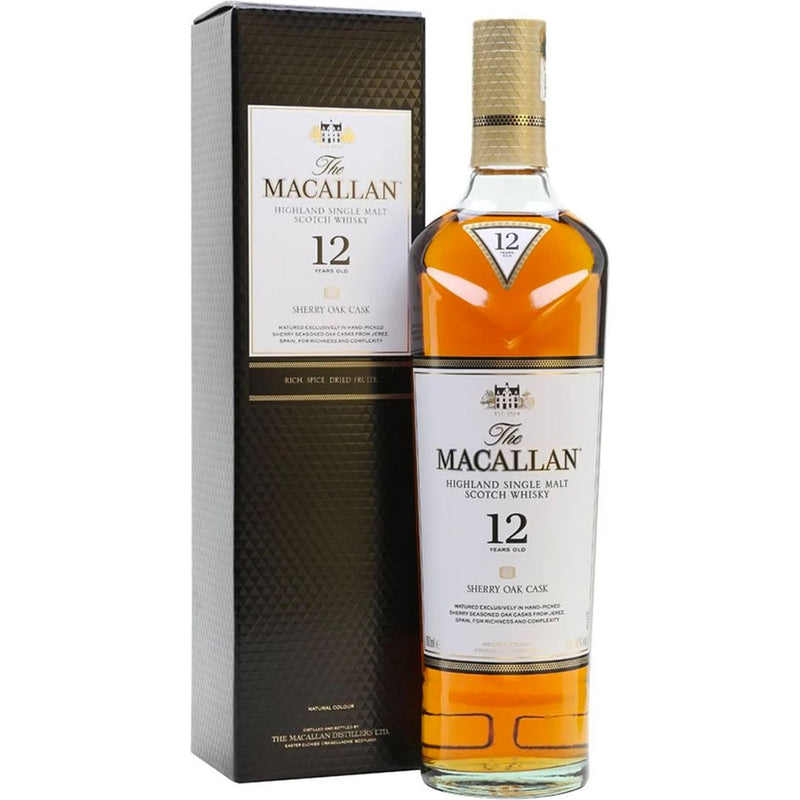 The Macallan 12 Year Old Sherry Oak Scotch Whisky