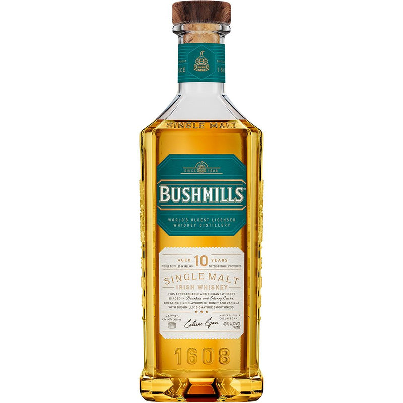 Bushmills 10 Year Single Malt Irish Whiskey