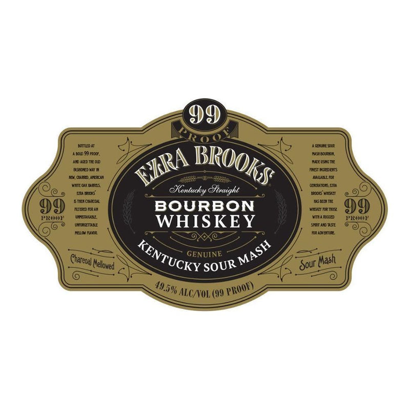 Ezra Brooks 99 Proof Bourbon