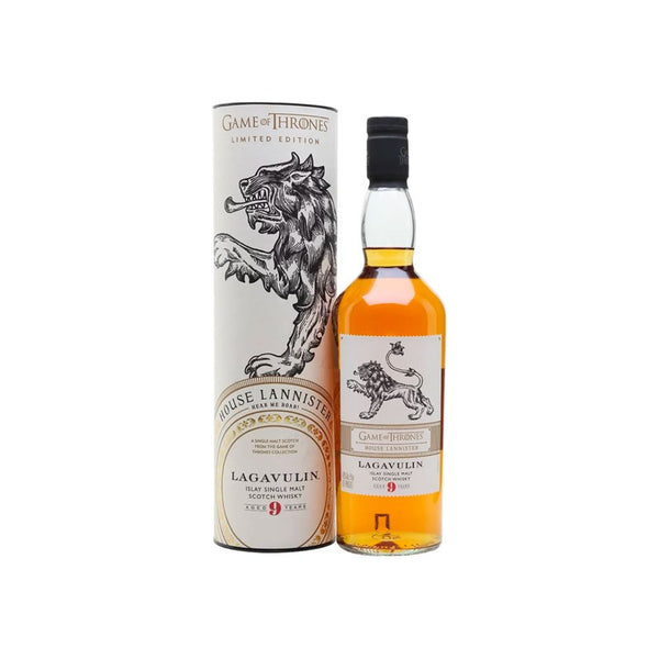 Game of Thrones House Lannister Lagavulin 9 Year Old Scotch Whisky