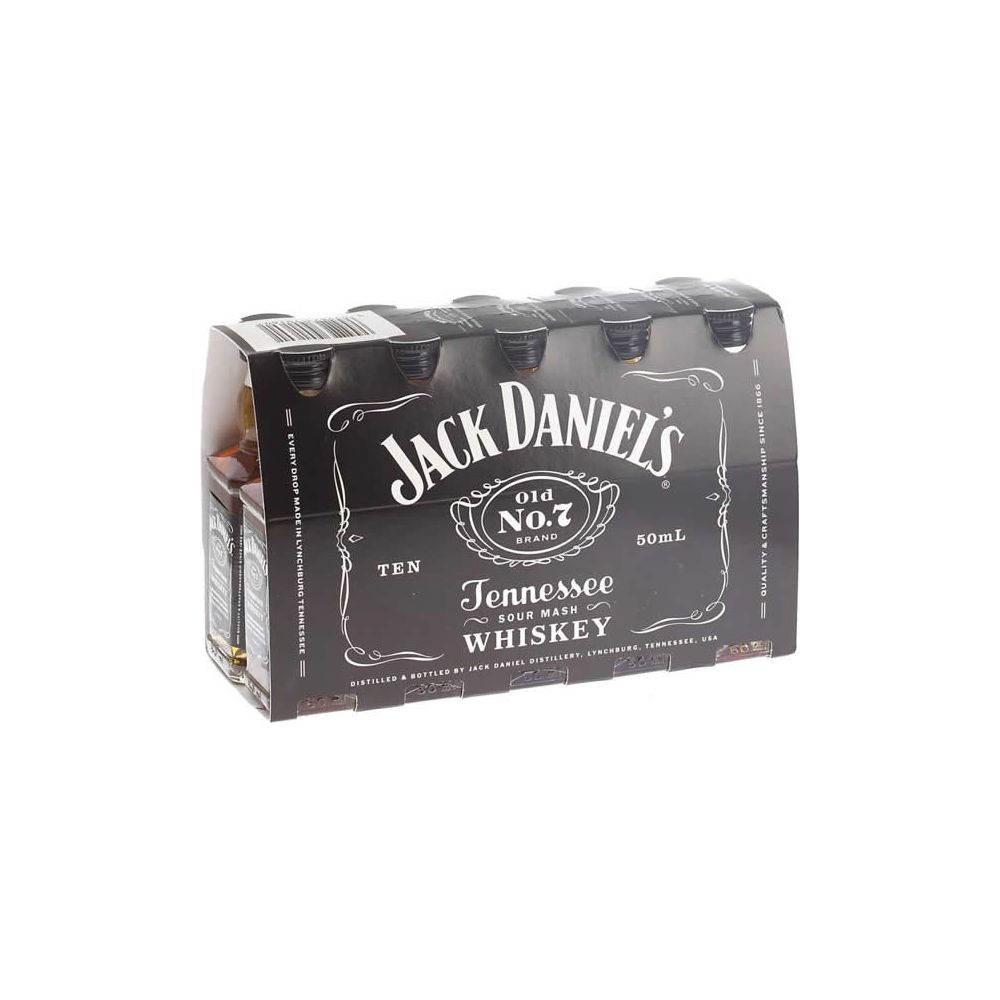 Jack Daniel's Whiskey 50ml 10 Pack