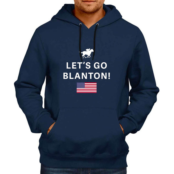 Let's Go Blanton Navy Blue Hoodie