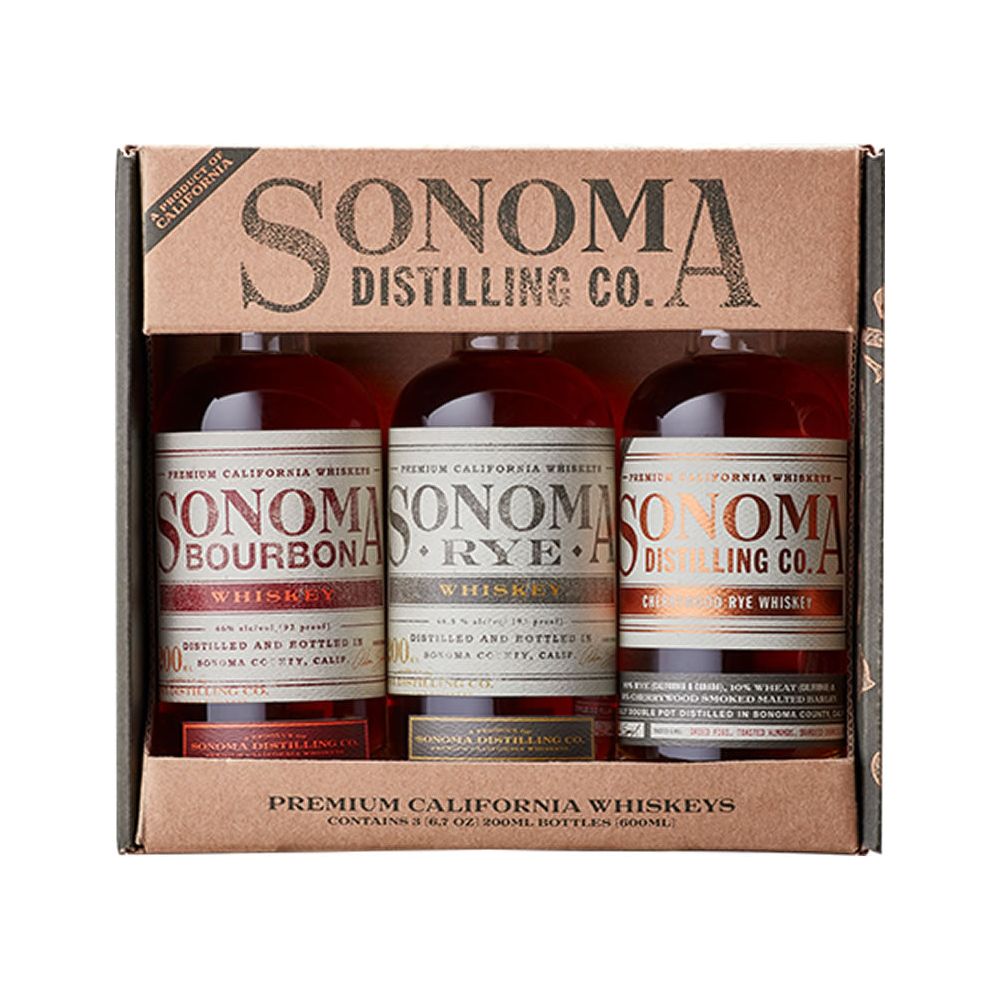 Sonoma Distilling Co. Whiskey Variety Pack 750 mls