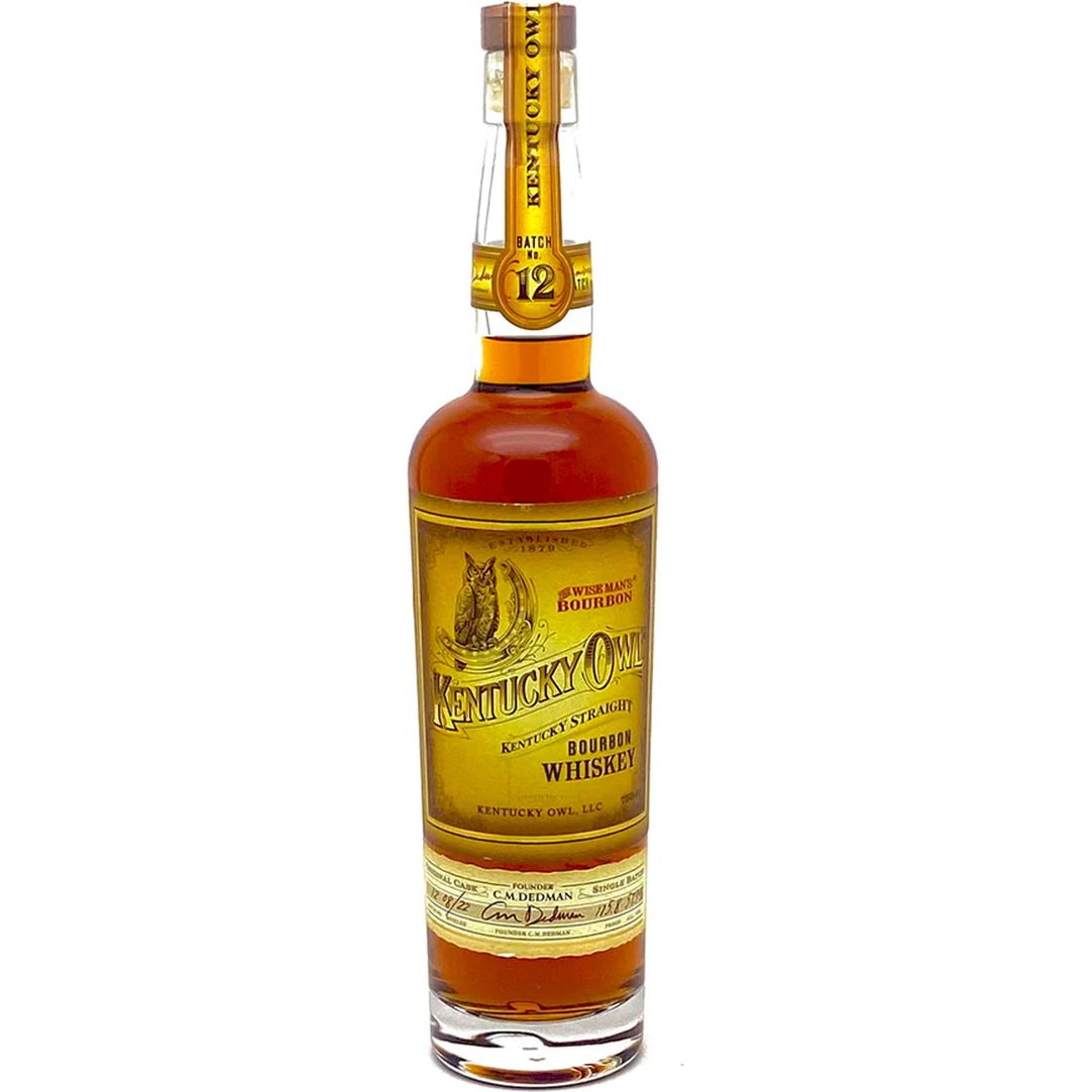 Kentucky Owl Batch #12 Bourbon Whiskey, 115.8 Proof 750 mL