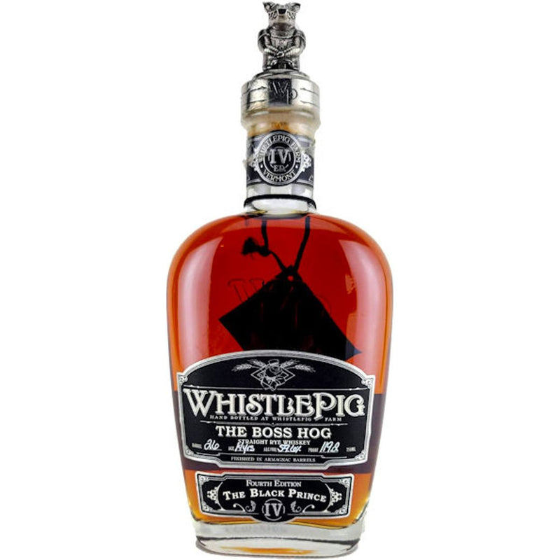 WhistlePig The Boss Hog IV: The Black Prince Straight Rye Whiskey