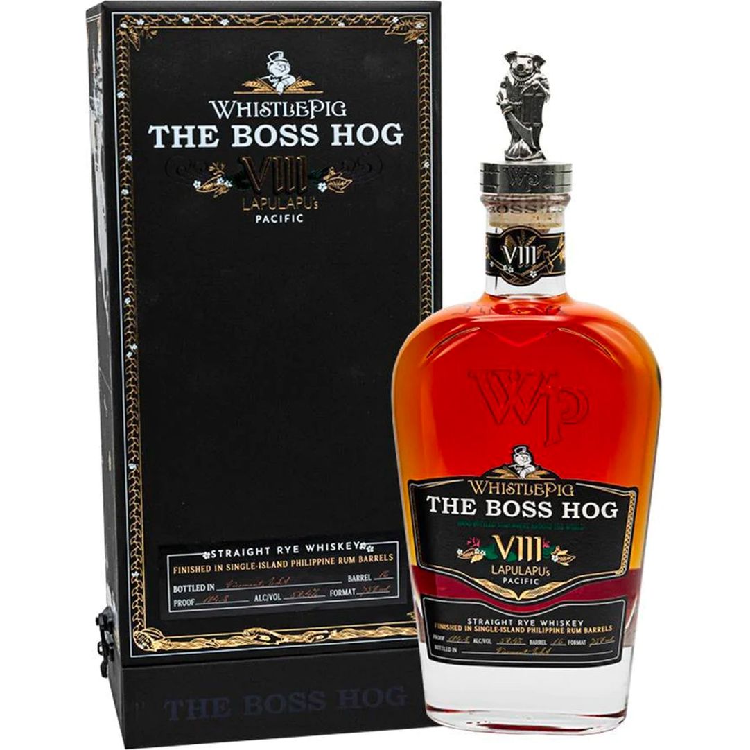 WhistlePig The Boss Hog VIII: LapuLapu's Pacific Straight Rye Whiskey