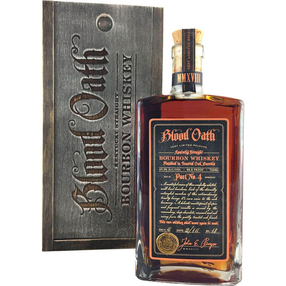 Blood Oath Pact No. 4 Bourbon Whiskey 750 mL