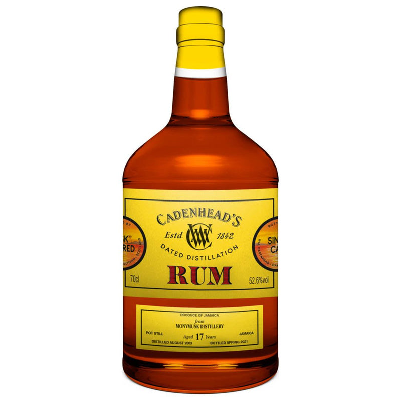 Cadenhead's Monymusk Distillery 17 Year Rum