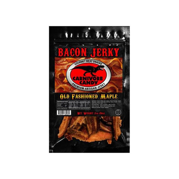 Carnivore Candy Old Fashioned Maple Bacon Jerky - Whiskey Caviar