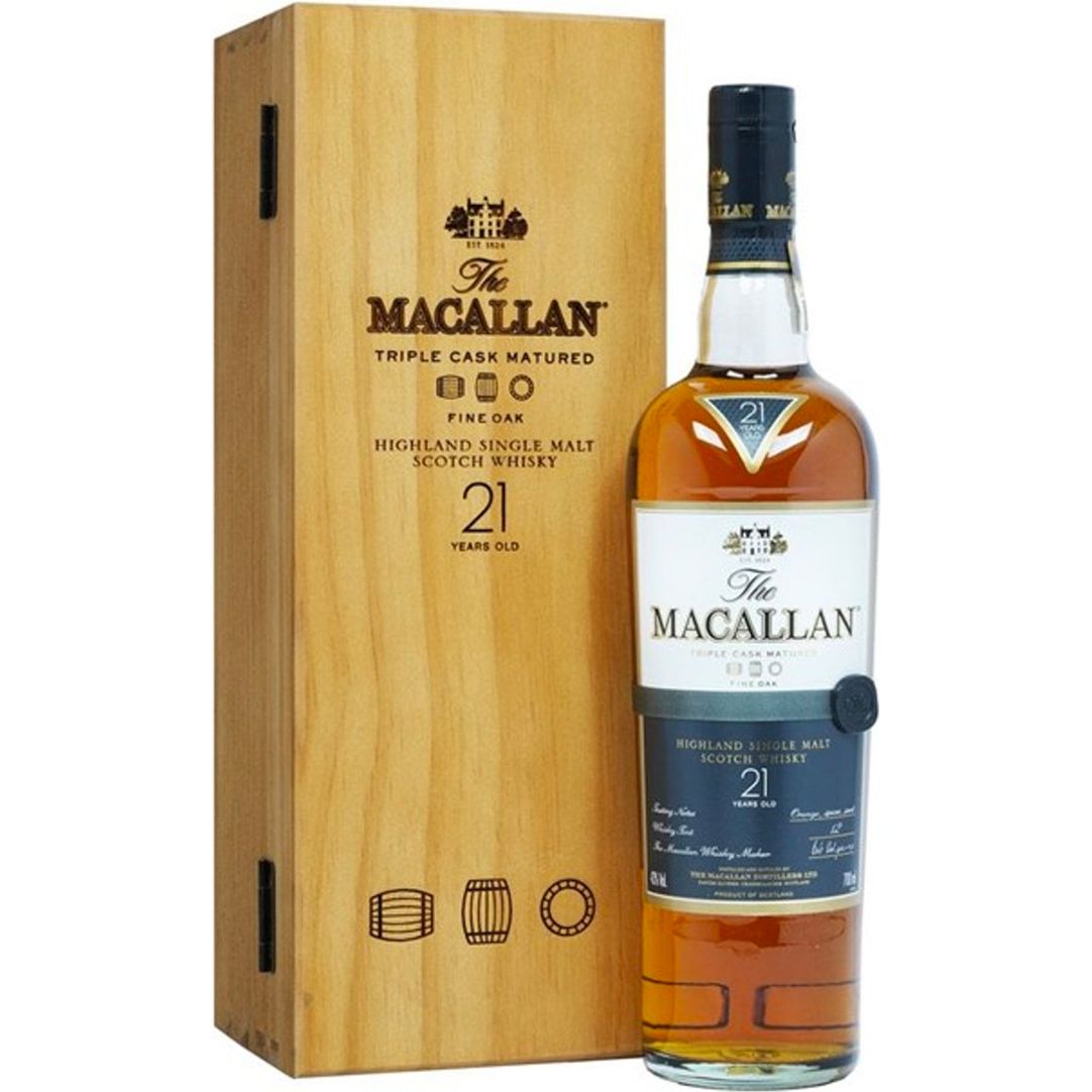 The Macallan Fine Oak 21 Year Scotch Whisky