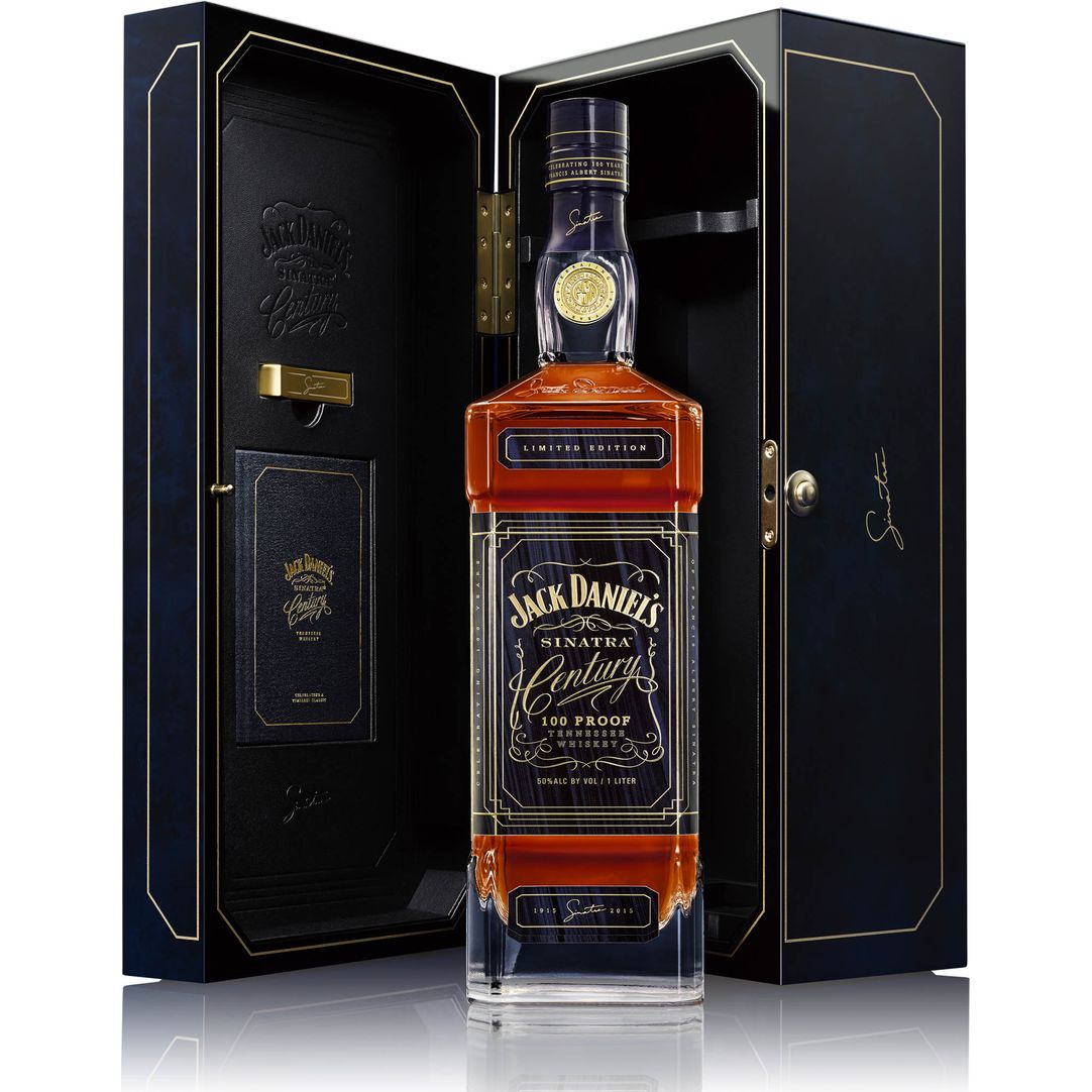 Buy Jack Daniel's Sinatra Century Tennessee Whiskey 1L Online | Whiskey ...