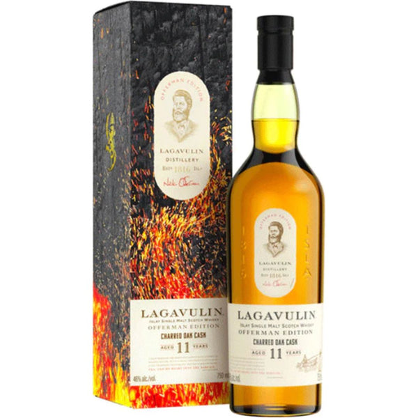 Lagavulin 11 Year Old Islay Single Malt Scotch Whisky Offerman Edition Charred Oak Cask