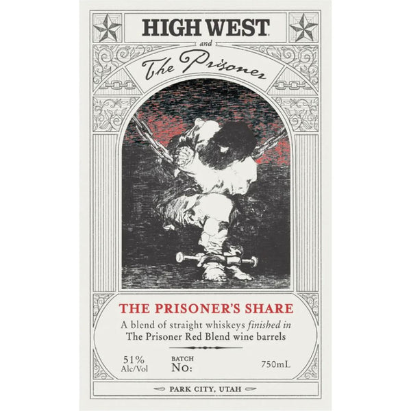 High West The Prisoner's Share