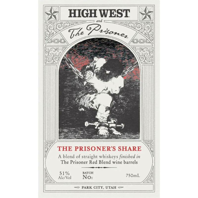 High West The Prisoner's Share Whiskey