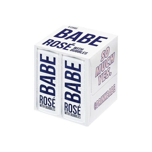 Babe rose 4pk cans - Whiskey Caviar