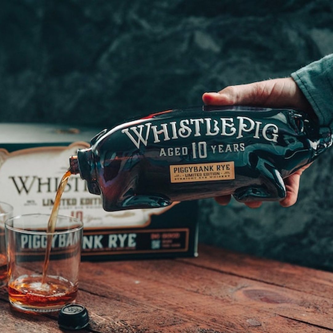 WhistlePig 10 Year Piggybank Rye Limited Edition